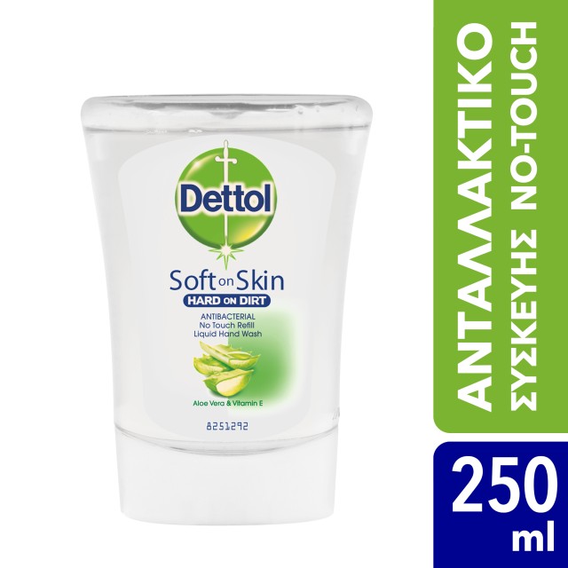 Dettol Ανταλλακτικό No-Touch Aloe Vera & Vitamin E 250ml