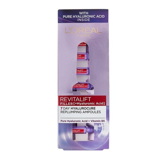LOreal Paris Revitalift Filler Replumping Ampoules 7 x 1,3ml