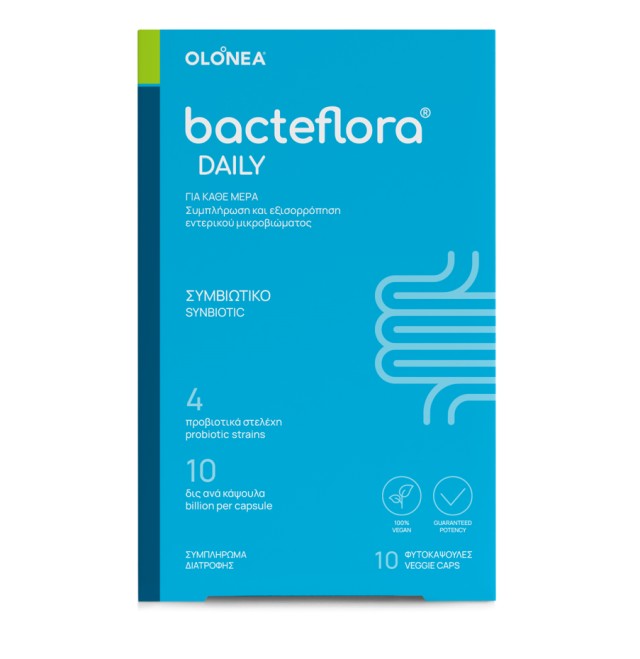 Holistic Med Bacteflora Daily 10 φυτοκάψουλες