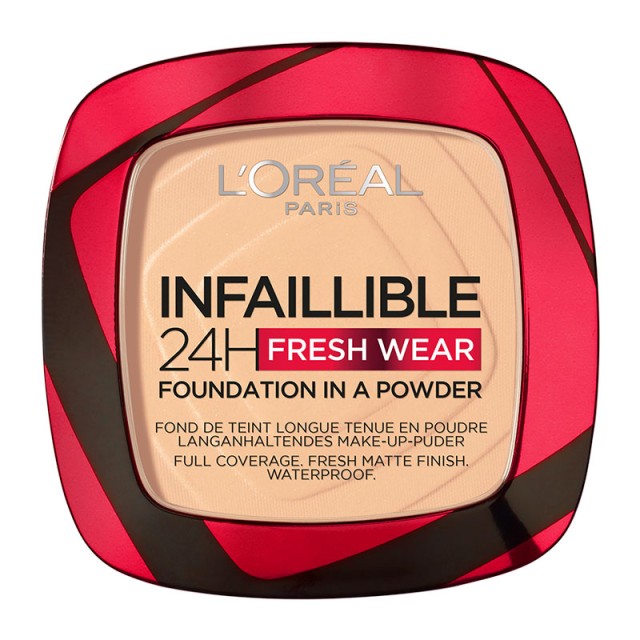 Loreal Paris Infaillible 24H Fresh Wear μεικαπ σε μορφή πούδρας  40 Cashmere 9gr