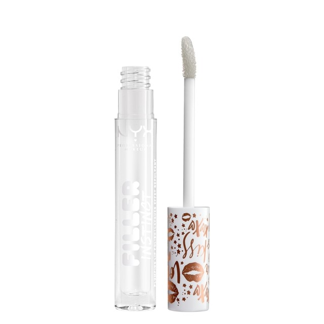 NYX PM Filler Instinct Plumping Gloss Χειλιών 1 Lets Glaze	 ml