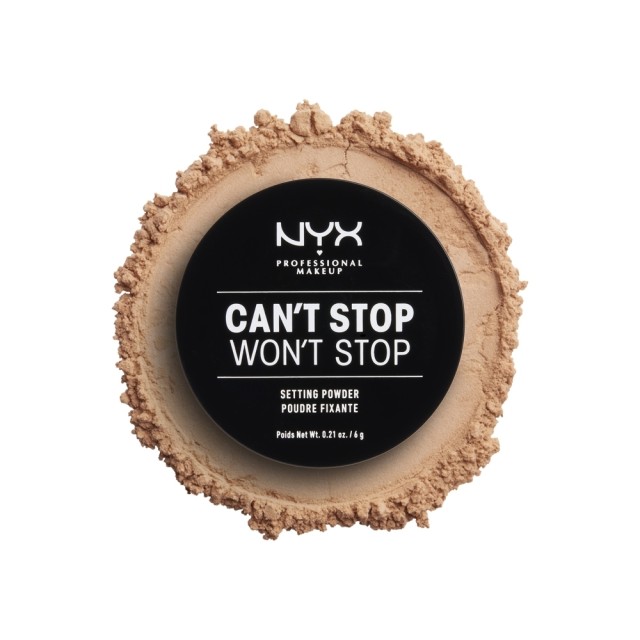 NYX PM Cant Stop Wont Stop Πούδρα Σταθεροποίησης 3 MEDIUM 6g