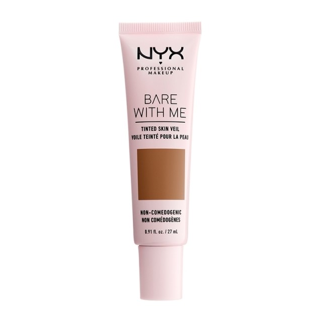 NYX PM Bare With Me Tinted Skin Veil Κρέμα με Χρώμα 8 Nutmeg Sienna	 ml