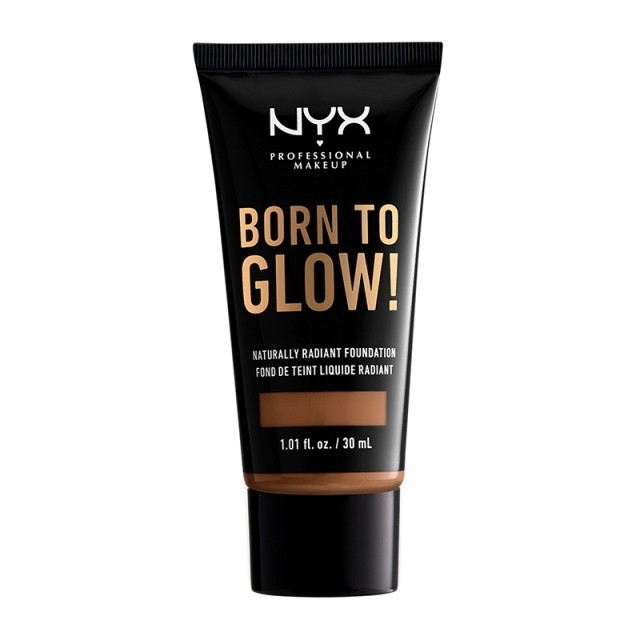 NYX PM Born To Glow! Naturally Radiant Foundation	  Cappuccino	 ml