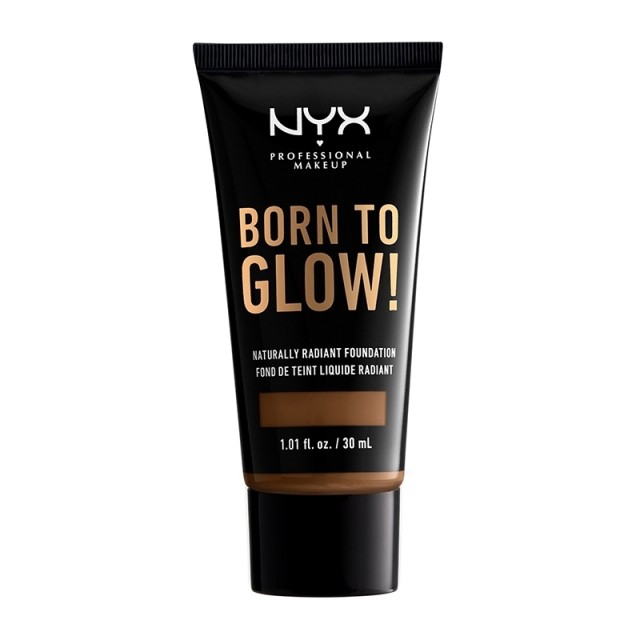 NYX PM Born To Glow! Naturally Radiant Foundation 19 Mocha	 ml