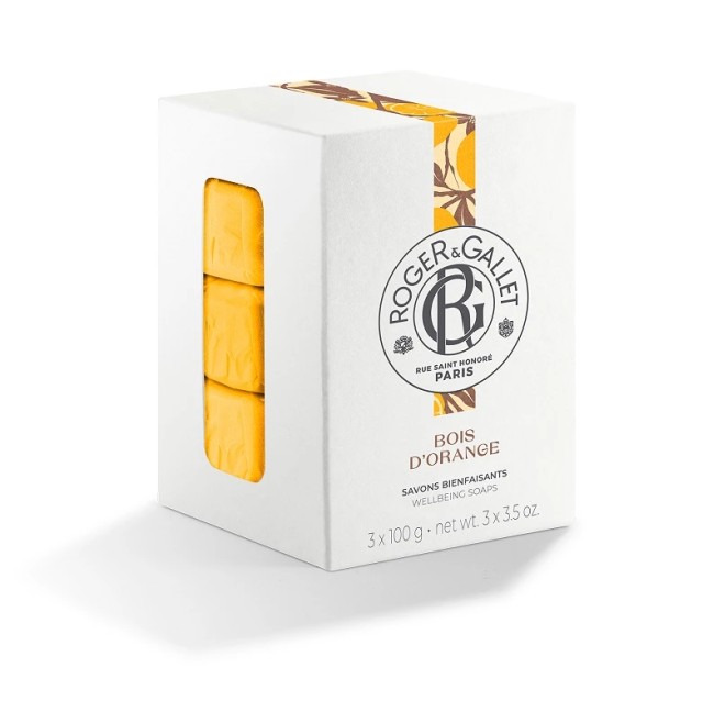 Roger & Gallet Bois DOrange Savon Bienfaisants 3x100g