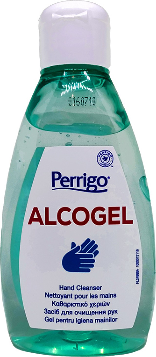 Perrigo Alcogel Hand Cleanser Αλκοολούχο Τζέλ Χεριών 200ml
