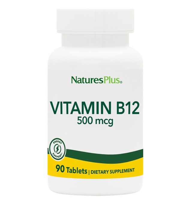 NATURES PLUS Vitamin B-12 500 MCG 90tabs