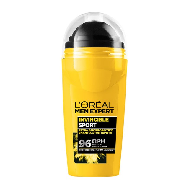 Loreal Paris Men Expert Invincible Sport 96H Αποσμητικό Roll-οn 50ml