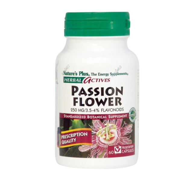 Natures Plus Passion Flower 250mg 60veg.caps