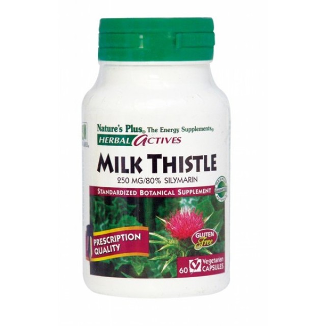 Natures Plus MILK THISTLE 250MG 60 caps