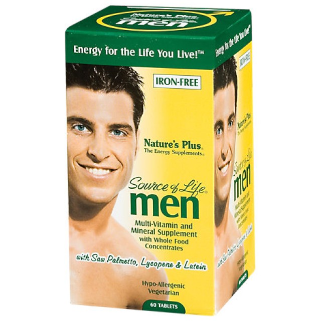 Natures Plus Source of Life Men Multivitamin 60tabs
