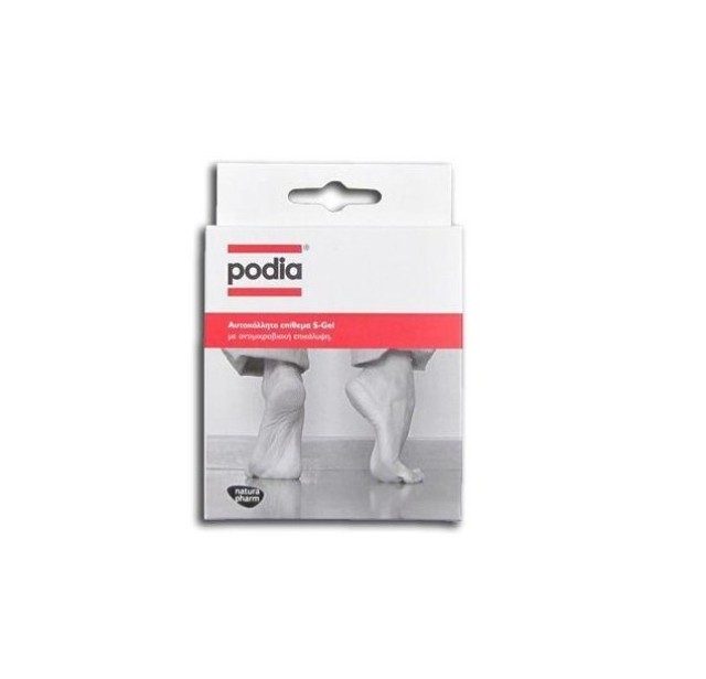 Podia Αυτοκόλλητο Επίθεμα S-Gel 2,5 x 3 2mm 1τεμ.