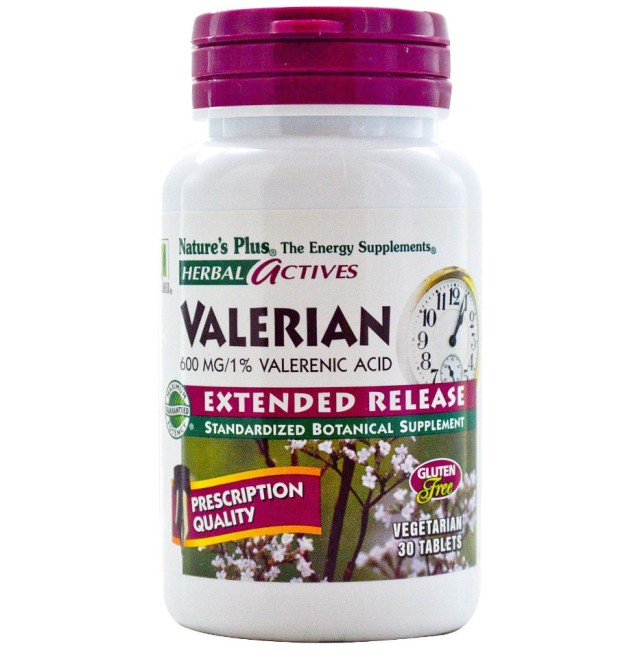 Natures Plus Valerian 600mg 30tabs