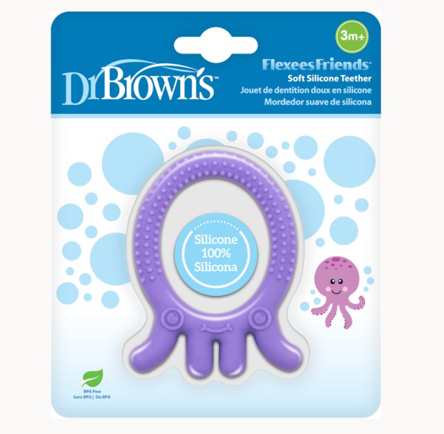 Dr. Browns Κρίκος οδοντοφυΐας Χταπόδι 1τμχ