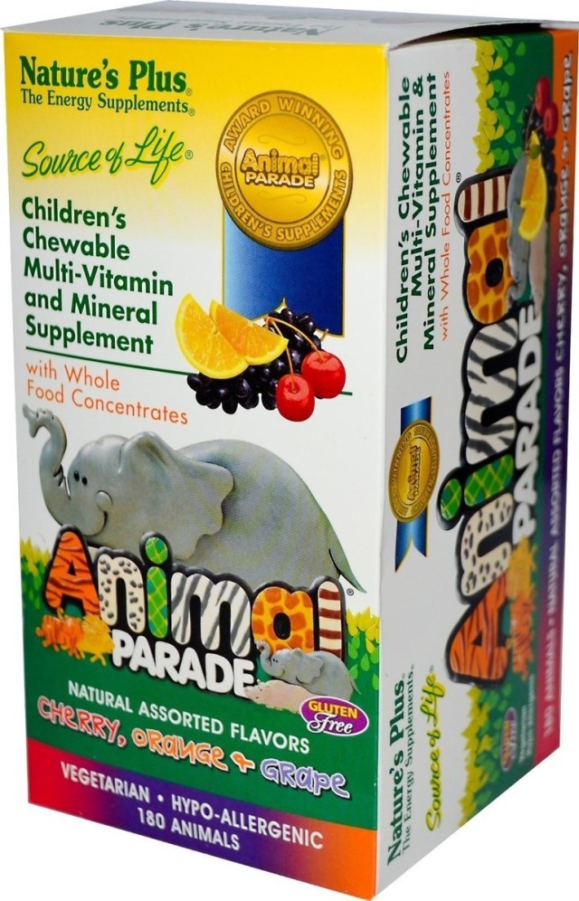 Natures Plus AP ASSORTED CHEWABLE 180