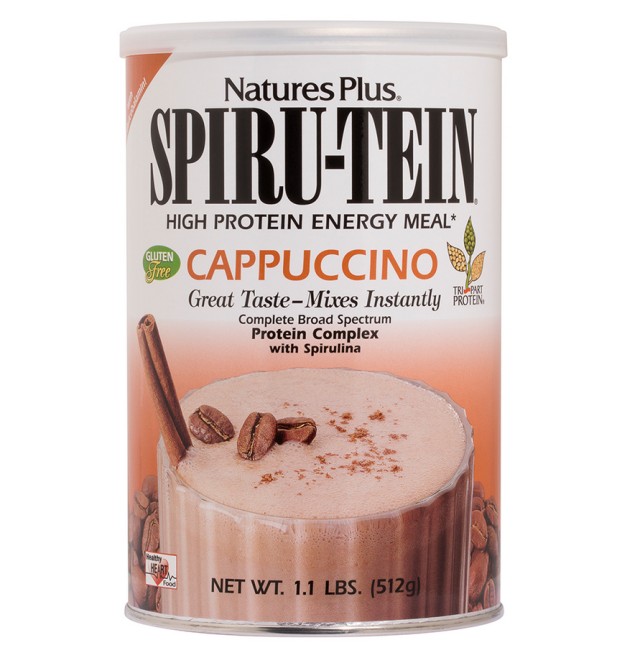 Natures Plus SPIRU-TEIN CAPPUCCINO 512 gr