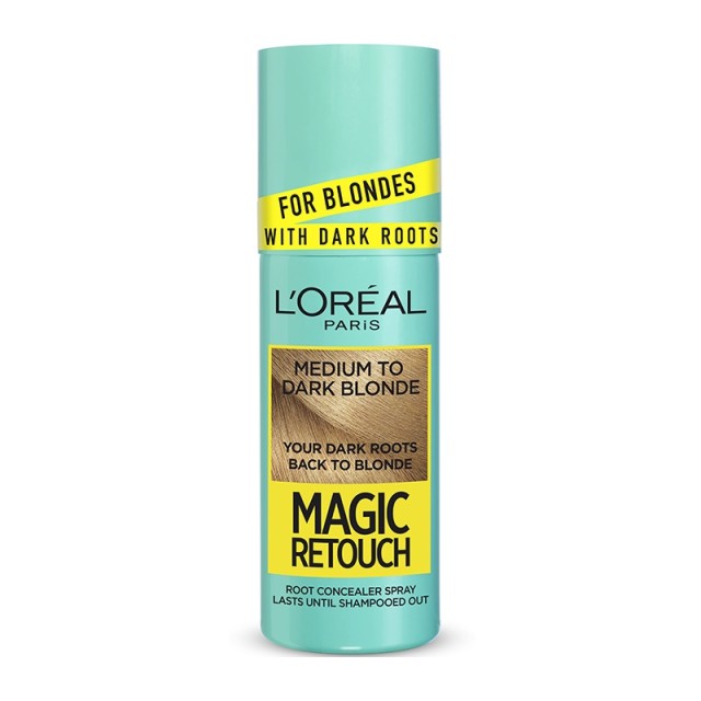 LOreal Paris Magic Retouch Instant Root Concealer Spray 7.3 Medium to Dark Blonde 75ml