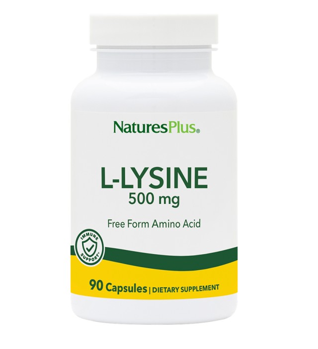 NATURES PLUS  L-Lysine 500mg 90vcaps