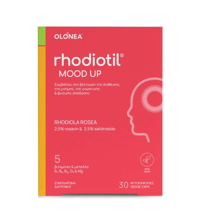 Holistic Med Rhodiotil Up 30 veg.caps