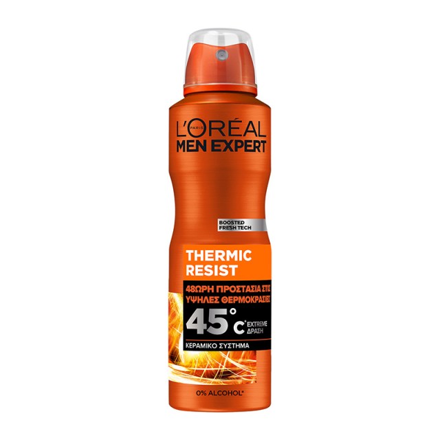 Loreal Paris Men Expert Thermic Resist Spray 48H Αποσμητικό Σπρέι 150ml