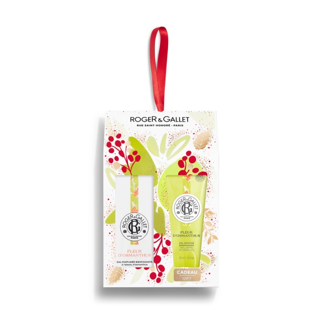 Roger&Gallet Set Fleur DOsmanthus Eau Parfumee Bienfaisante 30ml + Δώρο Fleur DOsmanthus Gels Douche Bienfaisants 50ml