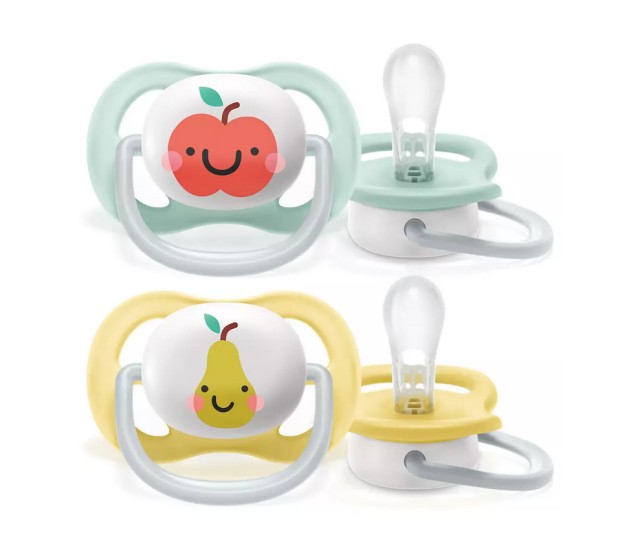 Avent Ultra Air Happy 0-6m SCF080/17 Ορθοδοντική Πιπίλα 2τμχ