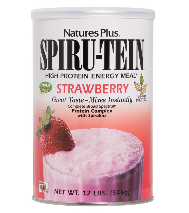 Natures Plus SPIRU-TEIN STRAWBERRY 544 gr