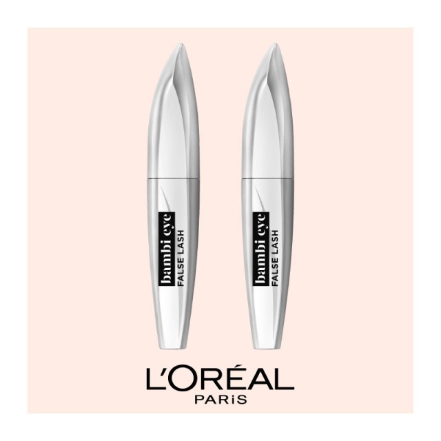 Loreal Paris Set Bambi Eye False Lash Noir/Black Duo Pack 8,9ml
