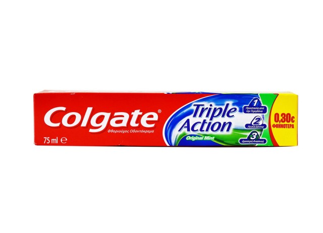 Colgate Triple Action Toothpaste 75ml