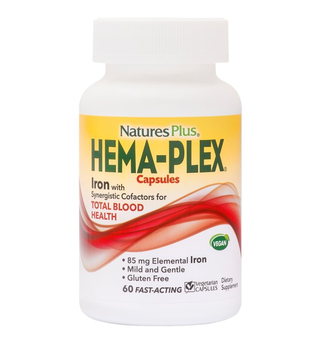 NATURES PLUS Ηema Plex 60vcaps